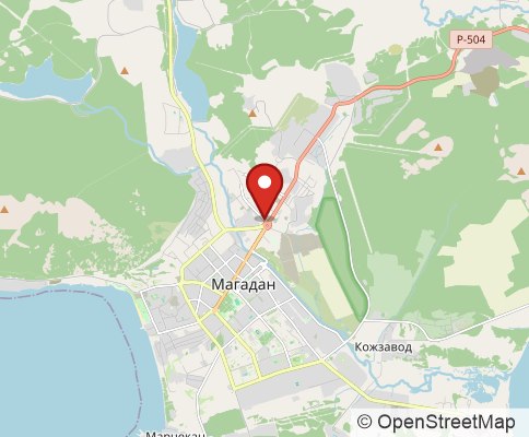 Map: 685000 Magadan, Russian Federation