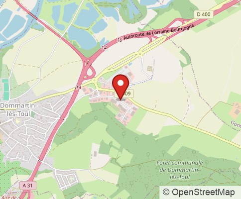 Map: 80440 Dommartin, France