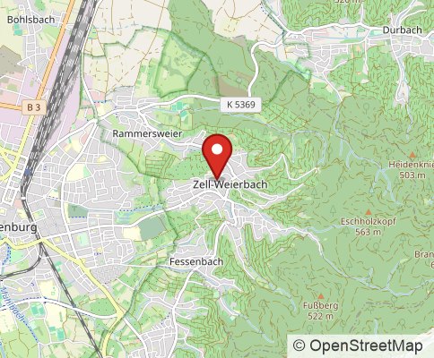 Map: 77654 Offenburg, Germany
