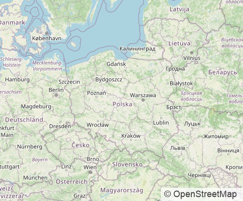 Map: 44-100 Gliwcie, Poland
