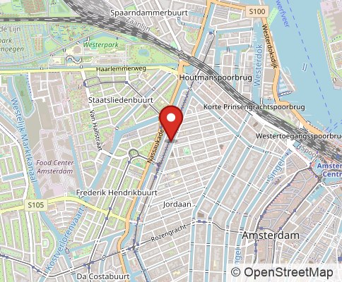 Map: 1015 VM Amsterdam, Netherlands