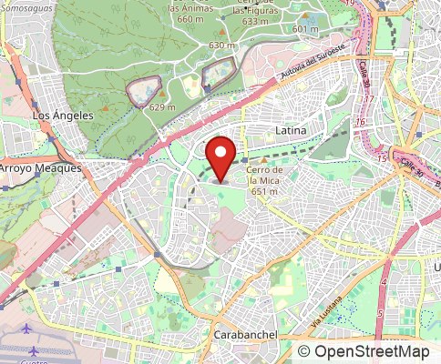 Map: 28047 Madrid, Spain