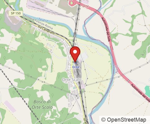 Map: 01029 Orte Scalo (VT), Italy