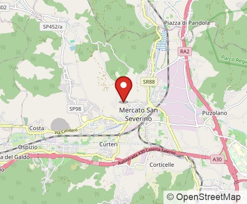 Map: 84085 Mercato San Severino, Italy