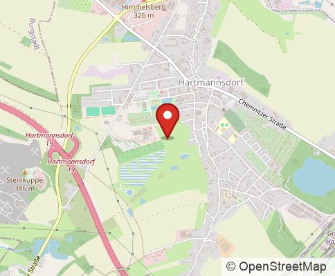 Map: 09232 Hartmannsdorf, Germany