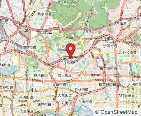 Map: 510095 Guangzhou (Canton), China