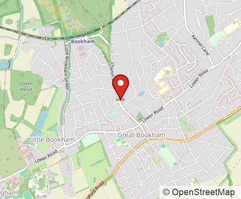 Map: KT23 3JS, United Kingdom