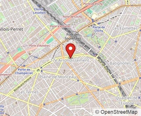 Map: 75017 Paris, France