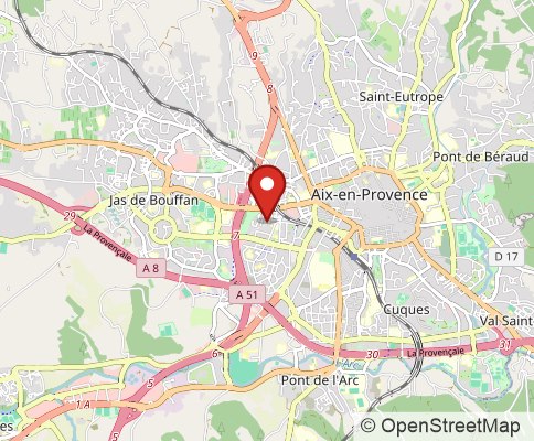 Map: 13090 Aix-en-Provence, France
