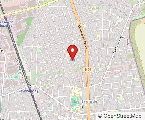 Map: 12305 Berlin, Germany