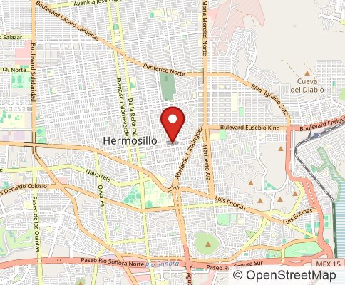 Map: 83190 Hermosillo, Mexico