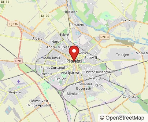 Map: Ploiesti, Romania