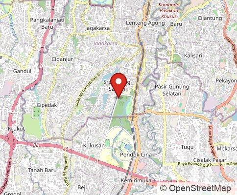 Map: 12640 Jakarta, Indonesia