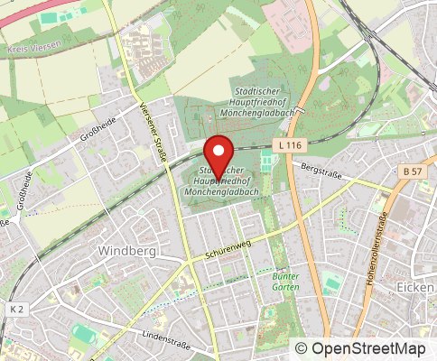 Map: 41063 Mönchengladbach, Germany