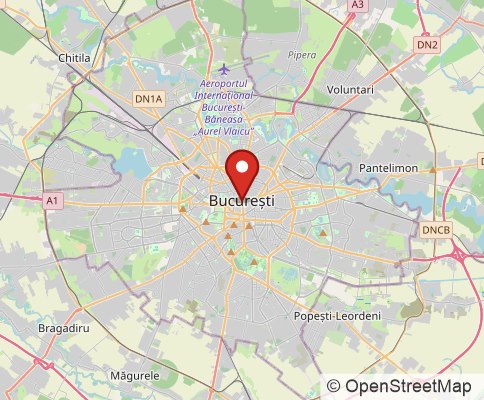 Map: Bucharest, Romania