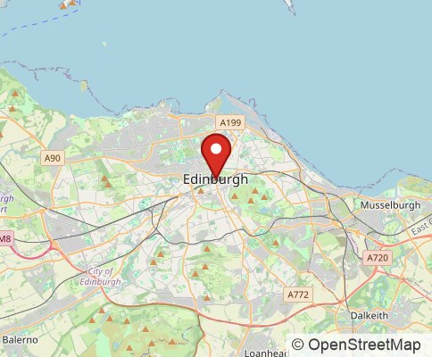 Map: Edinburgh, EH16 5EZ, United Kingdom