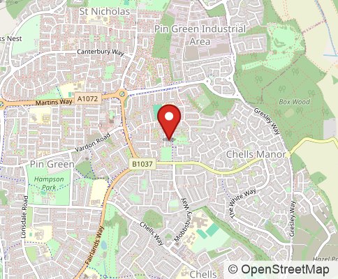 Map: sg1 5te stevenage, United Kingdom
