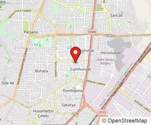 Map: 42070 Selçuklu / Konya, Turkey