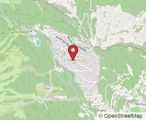 Map: 1911 Ovronnaz, Switzerland