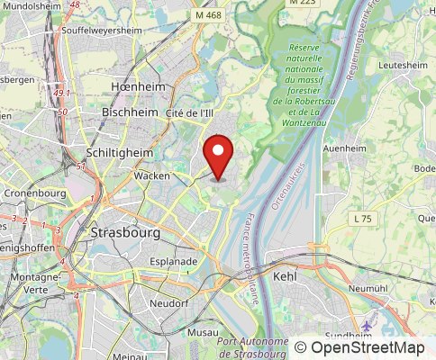 Map: 67000 Strasbourg, France
