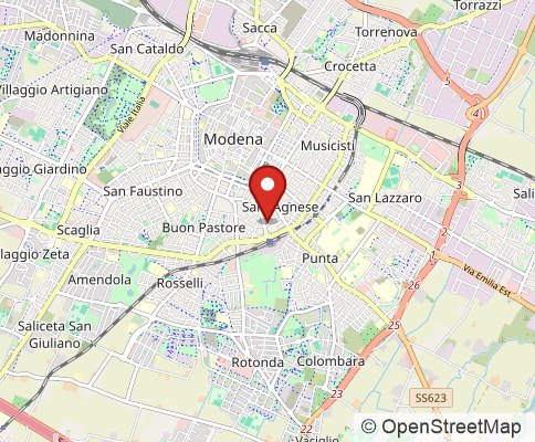 Map: 41100 Modena, Italy