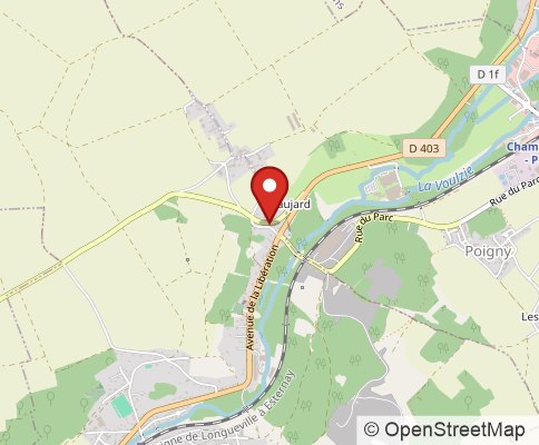 Map: 77160 Poigny, France