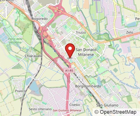 Map: 20097 San Donato Milanese (MI), Italy