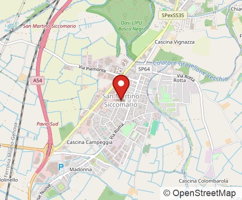 Map: SAN MARTINO SICCOMARIO, Italy