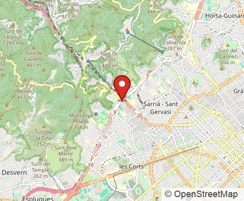 Map: 08017 Barcelona, Spain