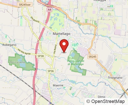Map: 30030 Martellago (VE), Italy