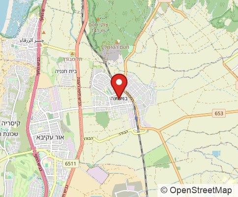 Map: 30551 Binyamina, Israel