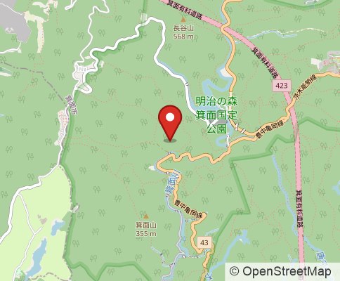 Map: Minoo, Japan