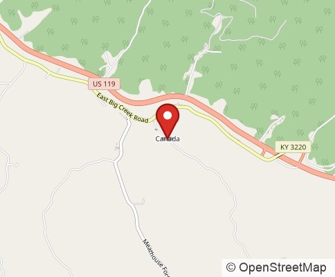 Map: E1A1Z1, Canada