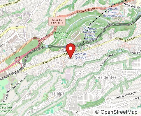 Map: 52783 Mexico City, Mexico