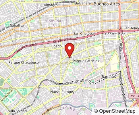Map: 1247 Capital Federal, Argentina
