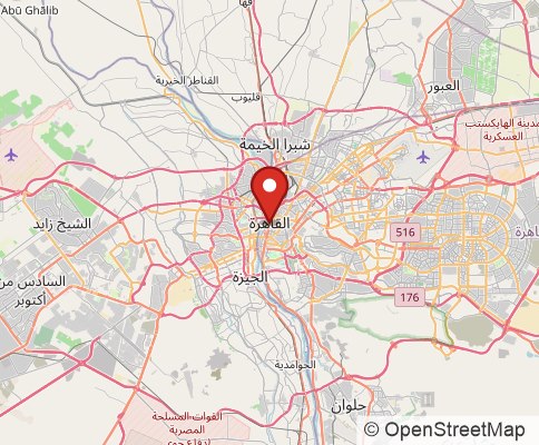 Map: Cairo, Egypt