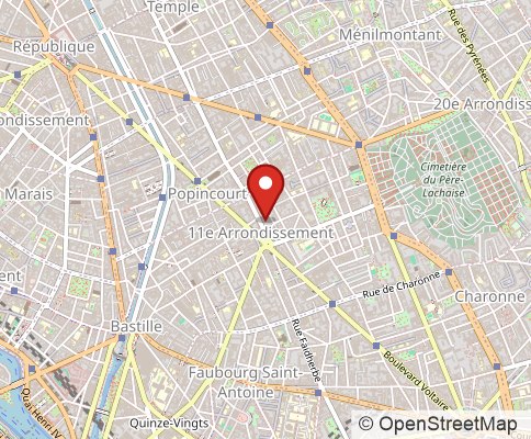 Map: 75011 Paris, France