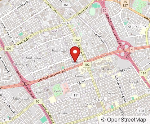 Map: 25578 - Hawally City, Kuwait