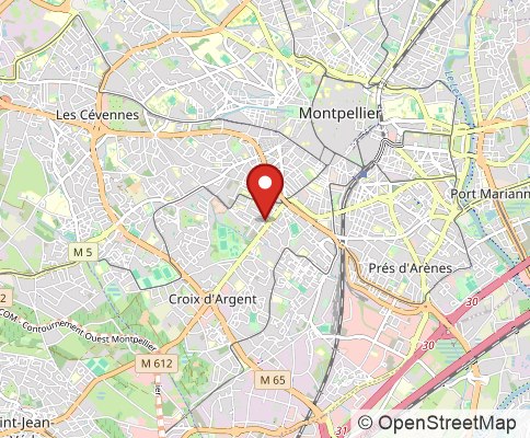 Map: 34070 Montpellier, France