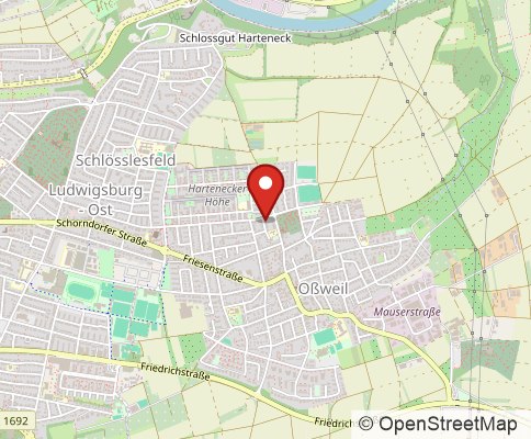 Map: 71640 Ludwigsburg, Germany