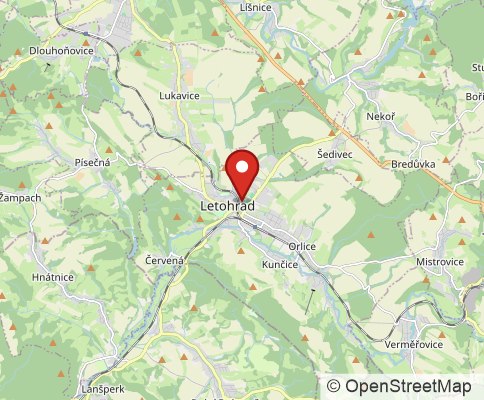Map: 56151 Letohrad, Czech Republic