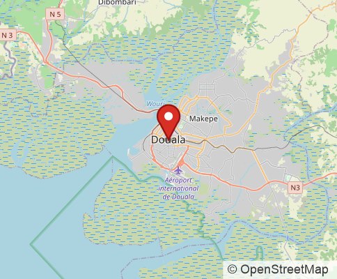 Map: 4802 DOUALA, Cameroon