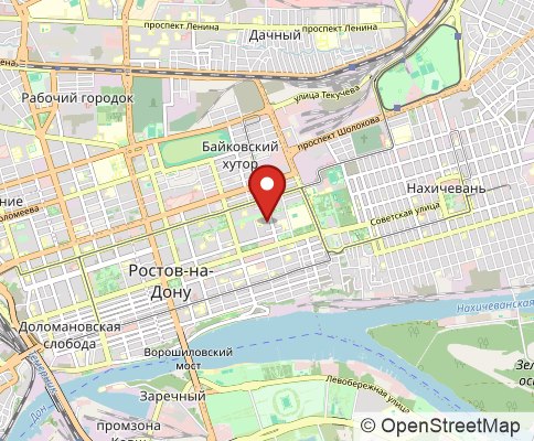 Map: 344022 Rostov-on-Don, Russian Federation
