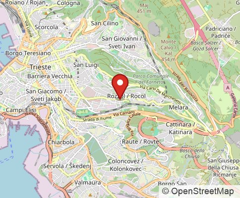 Map: 34139 Trieste, Italy