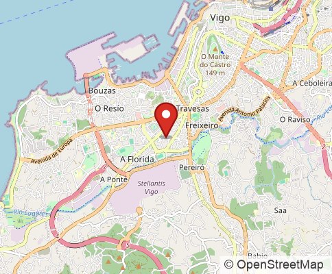 Map: 36210 Vigo, Spain