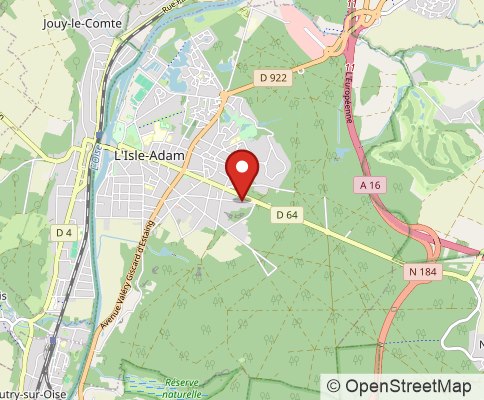 Map: 95290 L'Isle-Adam, France