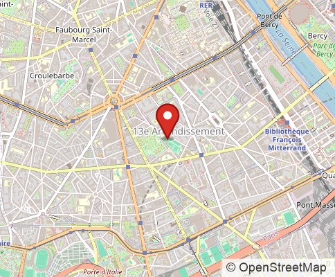 Map: 75013 Paris, France