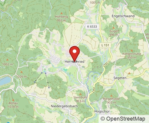 Map: Herrischried, Germany