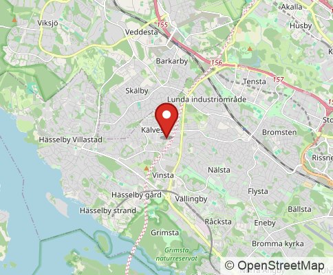 Map: 162 46 Vällingby, Sweden