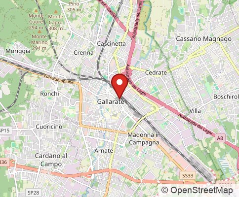 Map: 21013 GALLARATE, Italy
